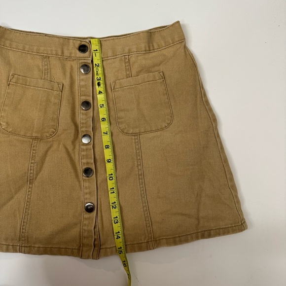Urban Outfitters BDG Khaki Button-front Skirt Size Medium - Picture 10 of 11